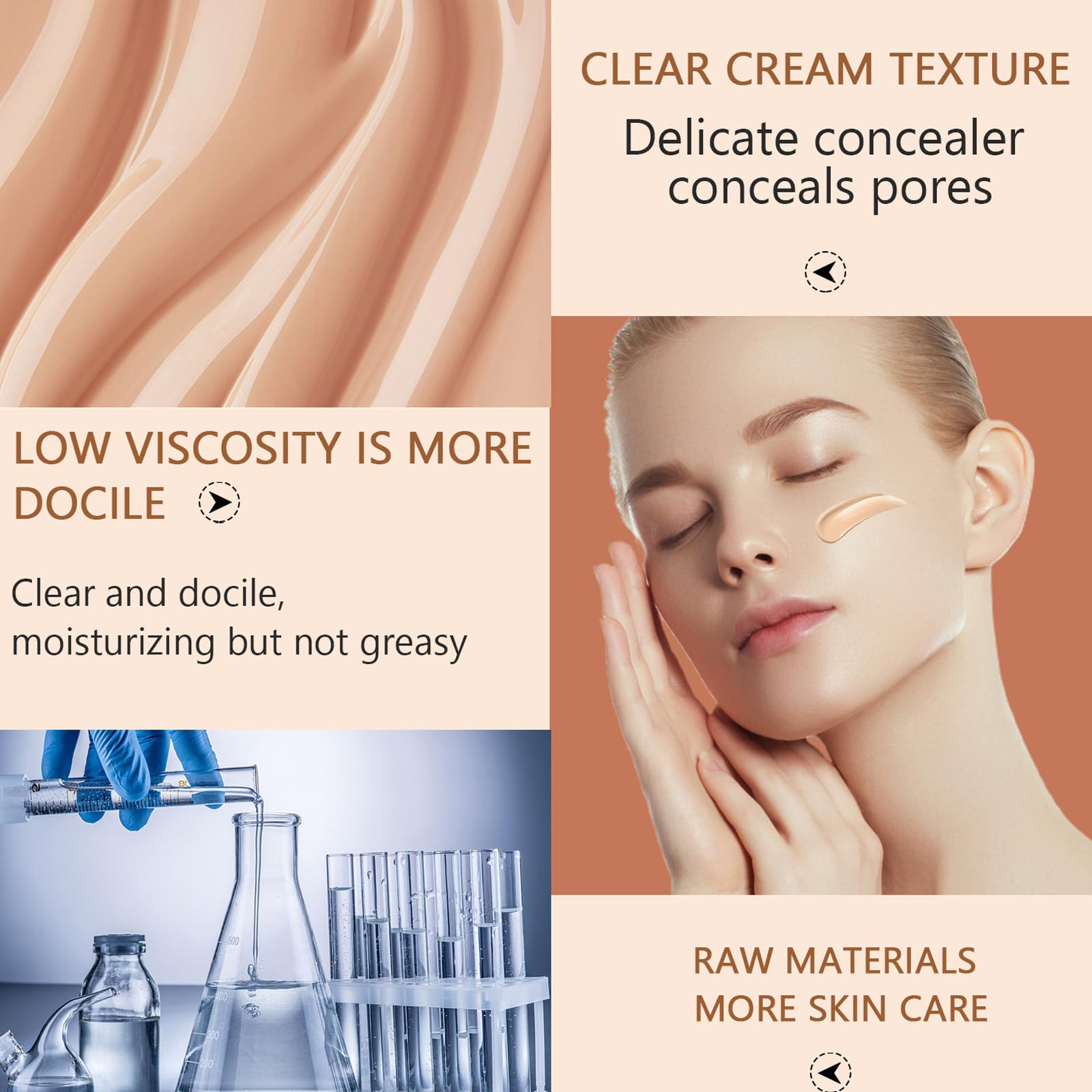 Generic Korean BB Cream SPF 50 - 9-in-1 Waterproof Foundation (2-pcs)