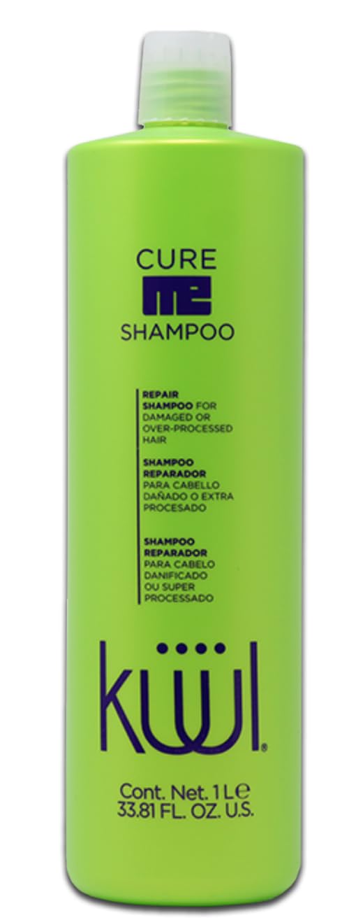 Kuul Cure Me Shampoo 33.8 oz – Hair Repair & Prolonged Hydration | 1 Liter