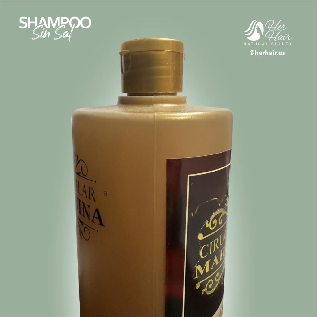 Generic Marroquina Sulfate-Free Shampoo – 33.8 oz | Cleansing & Hair Reconstructor | Shine & Smoothness | Professional Use | 100% Original | Chocolate