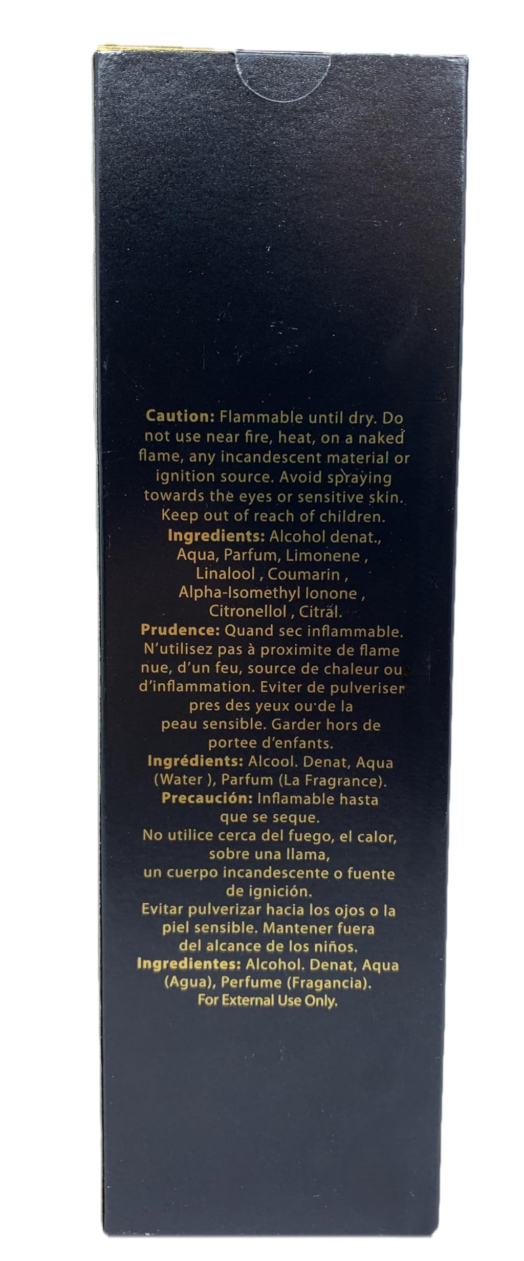 Paris Lights Gold Men’s Cologne 3.4 Fl Oz – Pack of 2 | Generic