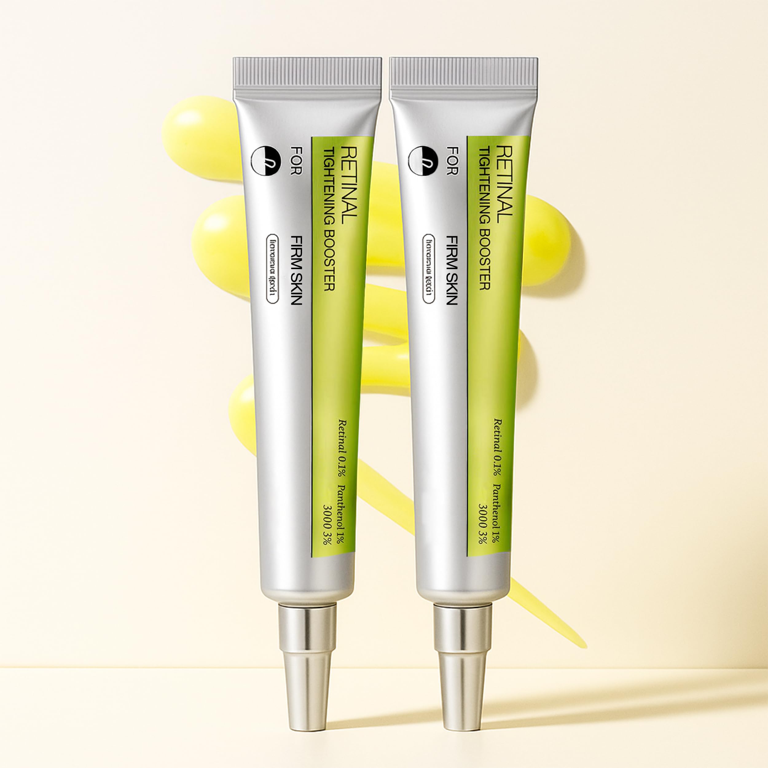 Generic Retinal Retinol Shot Serum for Face – Tightening Booster, Pore Minimizer, Anti-Wrinkle & Firming Skin (2pcs)