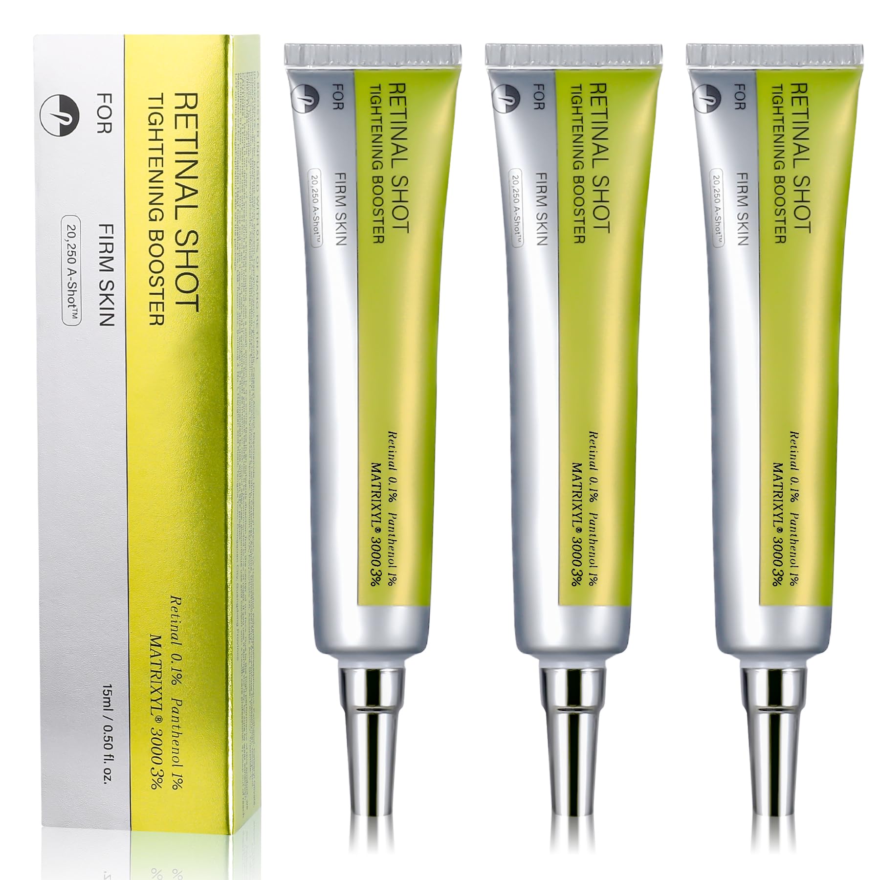 Generic Retinal Shot Tightening Booster – Pore Minimizer & Wrinkles (0.1% Retinal, Panthenol 1%)