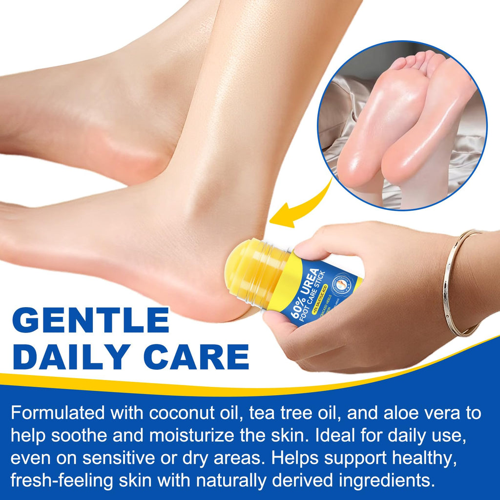 Generic Urea 60% Cream Stick with Salicylic Acid 2% | Intensive Hydration for Feet & Hands (40g)