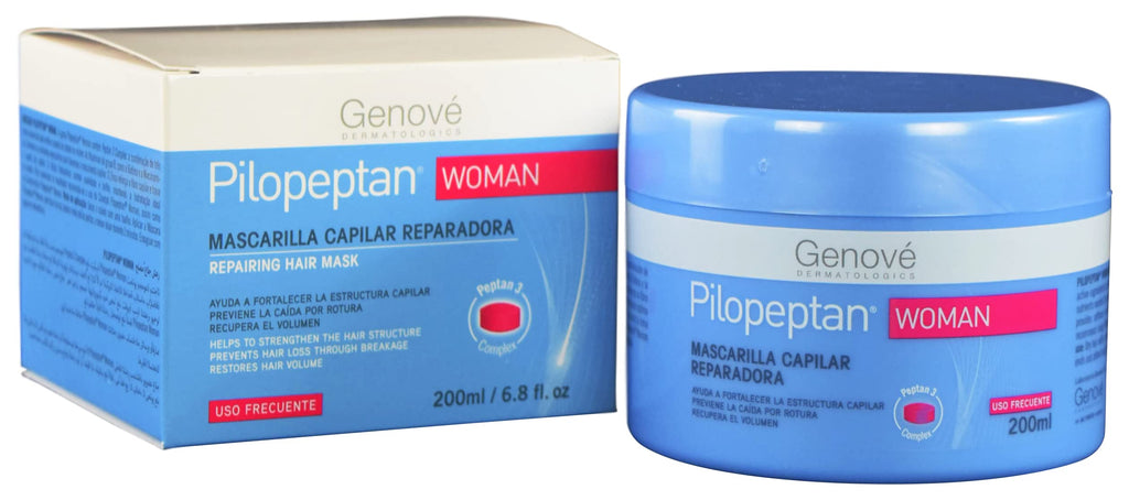 Genové Pilopeptan Woman Regenerative Hair Mask 200ml | Repairs, Nourishes & Softens Hair | GENOVÉ Spain