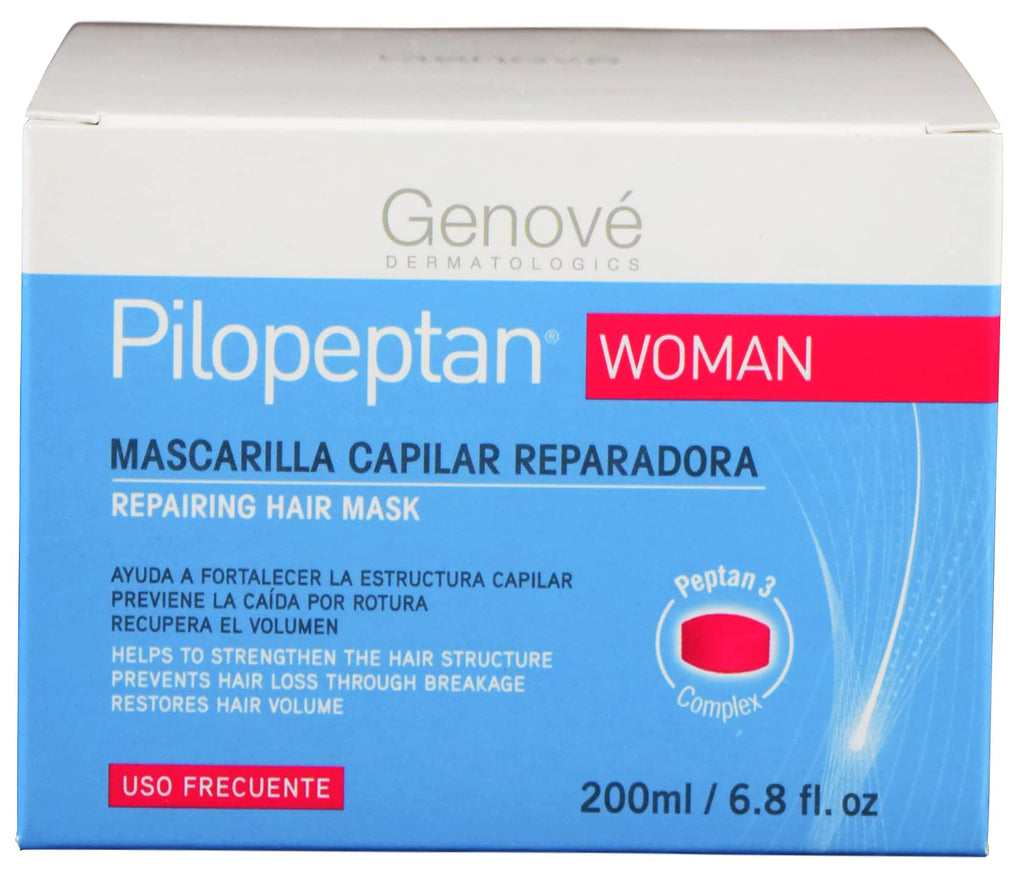 Genové Pilopeptan Woman Regenerative Hair Mask 200ml | Repairs, Nourishes & Softens Hair | GENOVÉ Spain