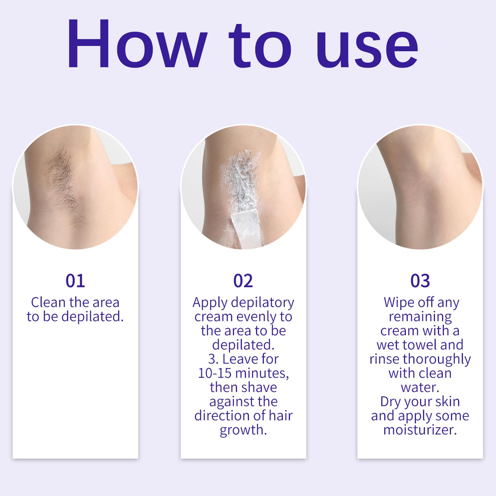 2 PCS Gentle Body Hair Removal Cream for Men & Women – Painless, Slows Hair Growth, 6.76 Fl Oz + Spatula