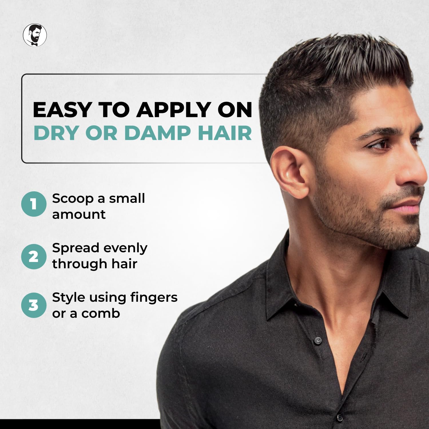 Gentlemen Republic 64oz Refined Hair Gel – 24h Shine, Strong Hold, Alcohol-Free