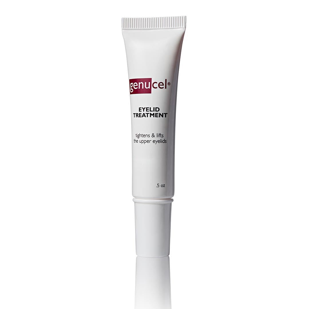 Genucel Eyelid Cream – Firming & Hydrating Serum with Matrixyl Peptides | 0.5 fl oz