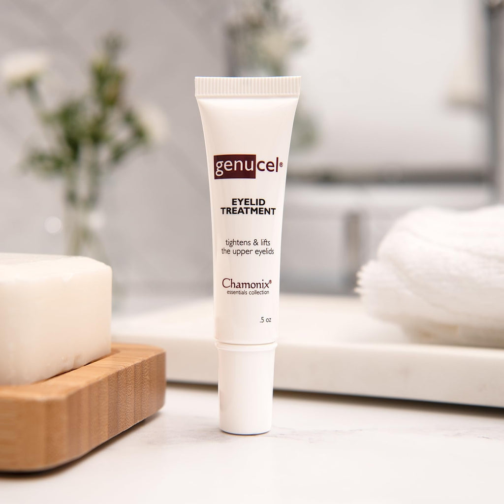 Genucel Eyelid Cream – Firming & Hydrating Serum with Matrixyl Peptides | 0.5 fl oz