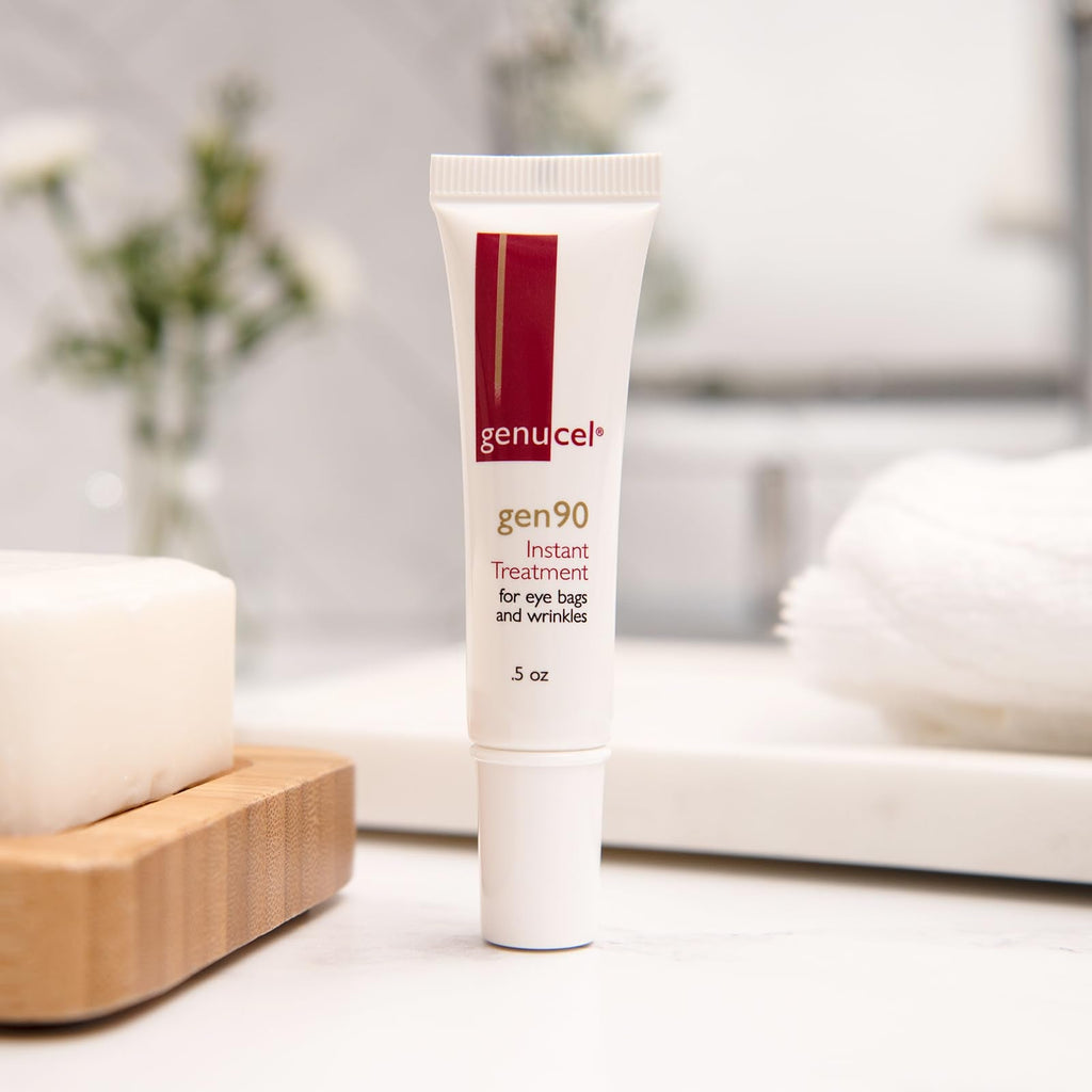 Genucel Gen90 Retinol Eye Treatment – Rapid Firming & Wrinkle Smoothing for Under-Eye Bags & Crow’s Feet | Genucel