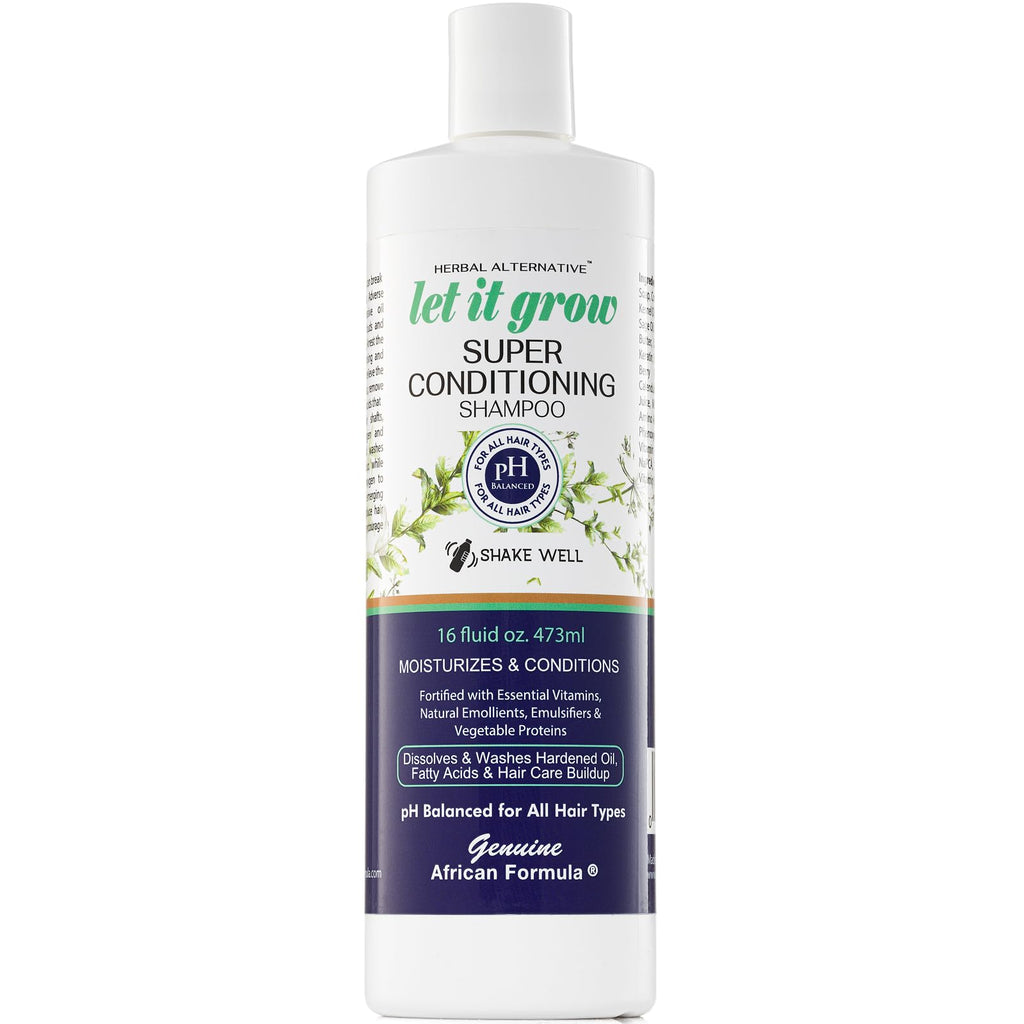 Genuine African Formula Let-It-Grow Shampoo 16oz – Deep Cleansing & Nourishing Conditioning