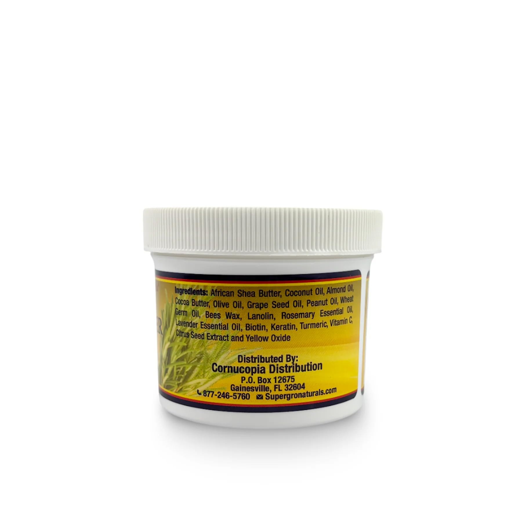 Genuine African Formula Shea Butter Super-Lite Hair Grease – 4oz (118 ml) | Moisturizing & Conditioning