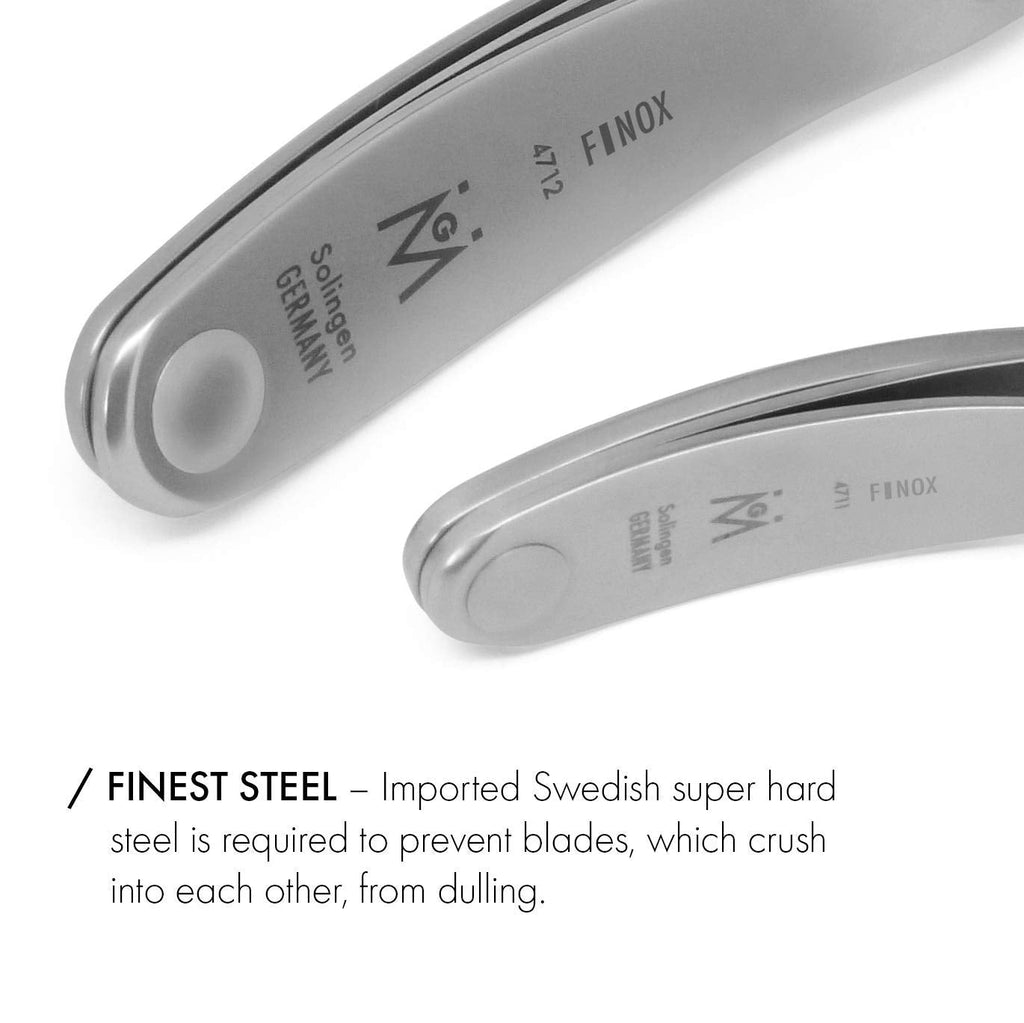 GERMANIKURE Nail Clippers & Sapphire File Set | Ethically Made in Solingen, Germany