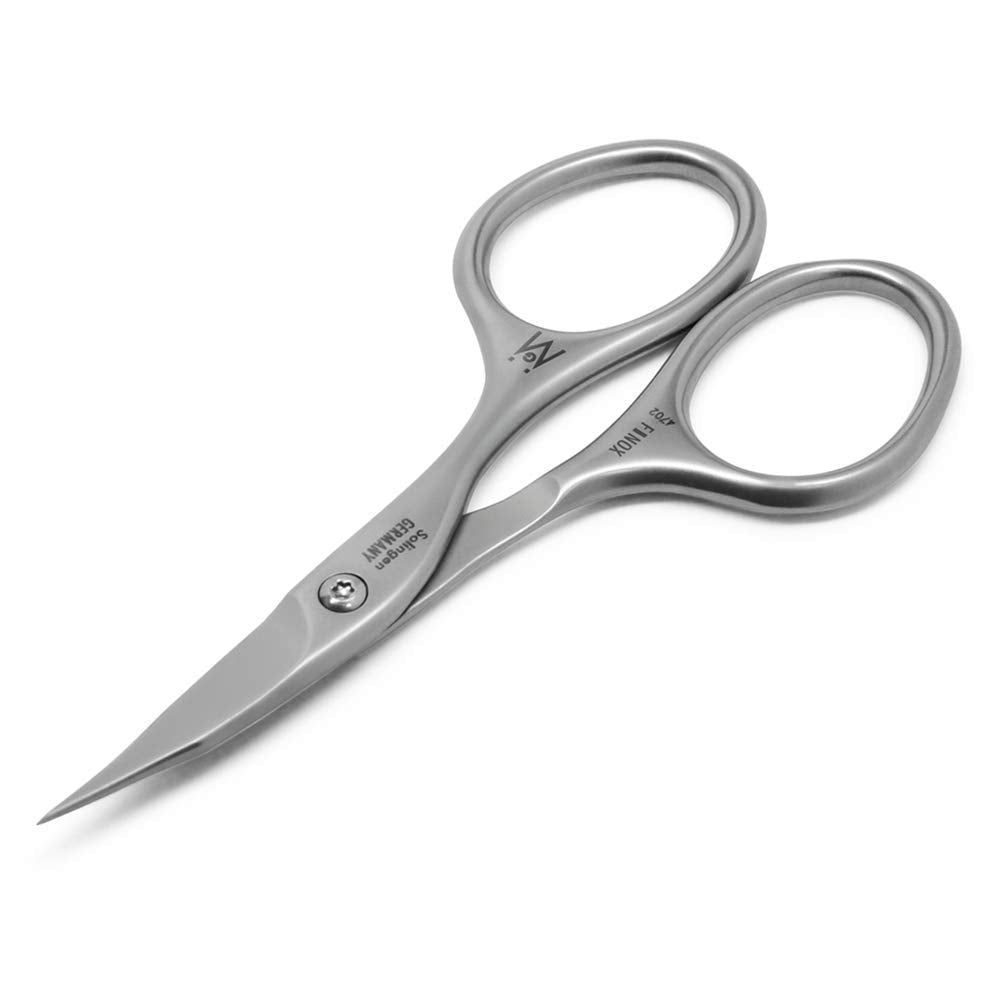 GERMANIKURE 4pc Manicure Set in Black Leather Case – Solingen Germany FINOX Stainless Steel Tools