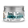 Get Wavy Organics Beef Tallow Sunscreen SPF 30 – Mineral, Non-Greasy 2-in-1 Moisturizer (2 oz)