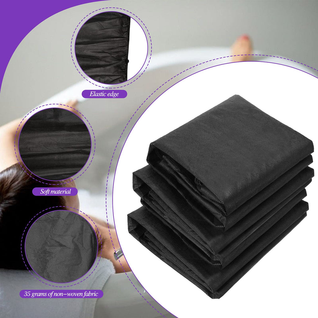 Geyoga 20 Pcs Disposable Spa Wraps – Adjustable Non-Woven Bath Robes for Salon & Beauty