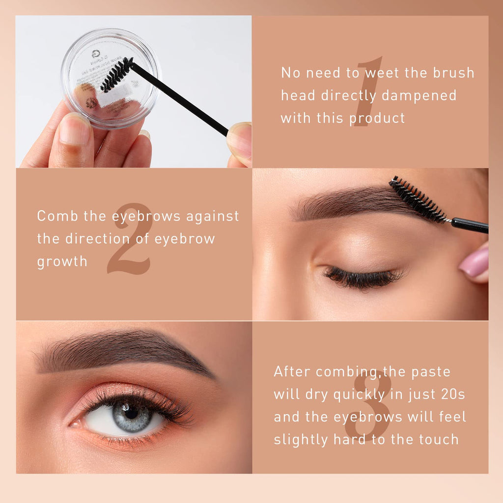 G G Colors Eyebrow Wax Brow Gel – Clear, Waterproof, Long-Lasting Brow Styling