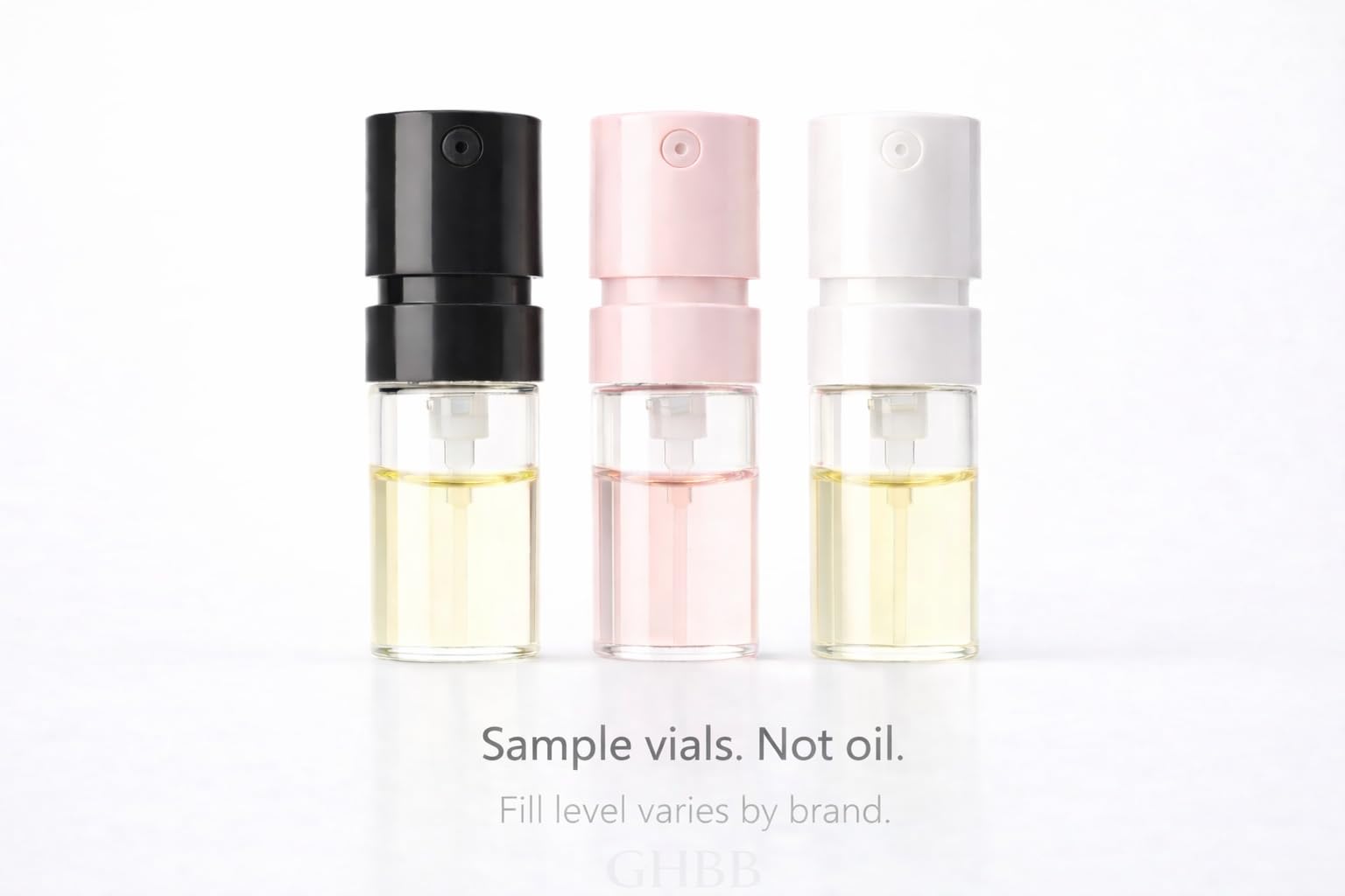 GHBB Women's Designer Perfume Sampler Set - 15 Fragrance Vials