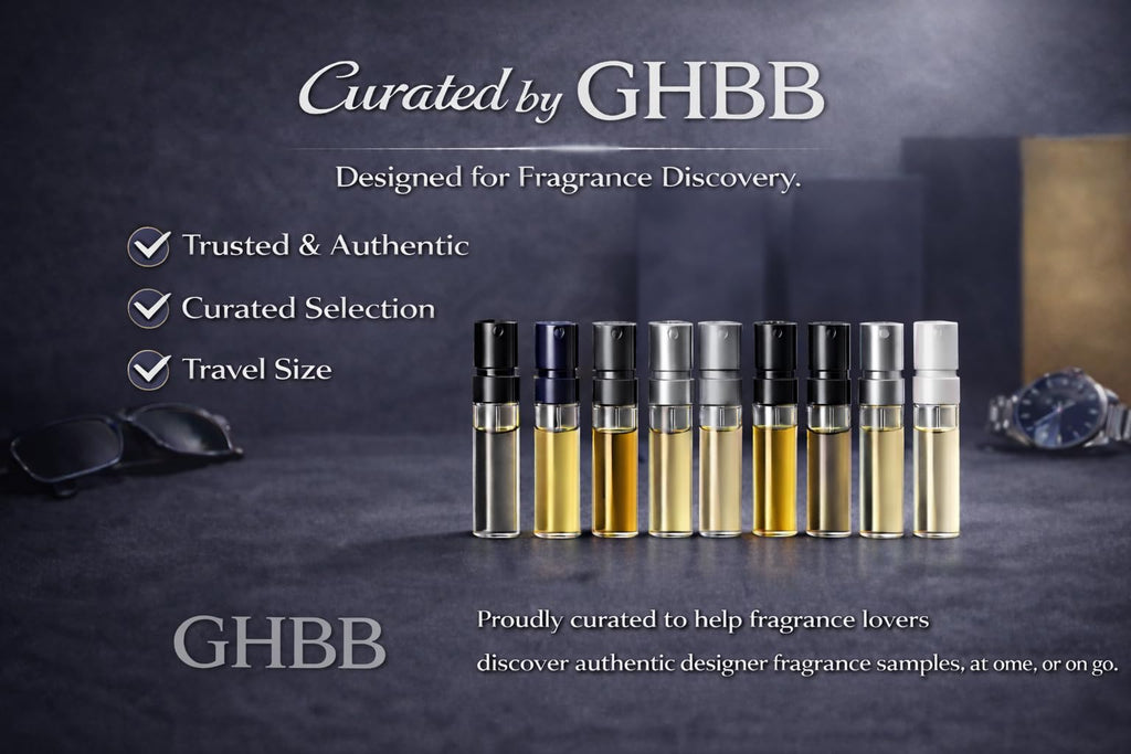 GHBB Men's Cologne Sampler Set — 15 Designer Fragrance Vials (Best Rated)