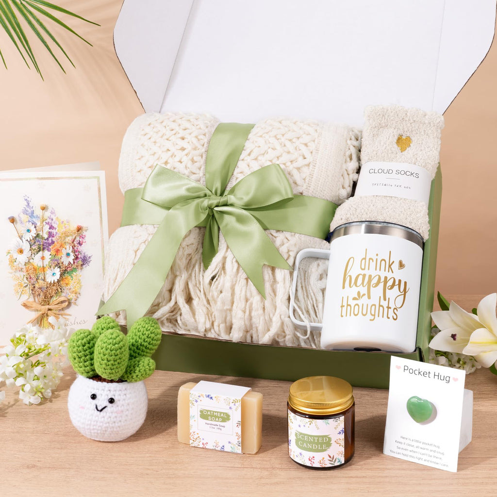 GiftSketch Get Well Soon Care Package for Women - Thoughtful Spa Gift Box