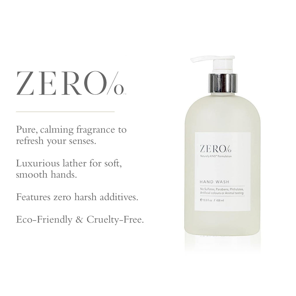 Gilchrist & Soames Zero% Unisex Hand Wash – Sulfate & Paraben Free, Cruelty-Free, 15.5 oz