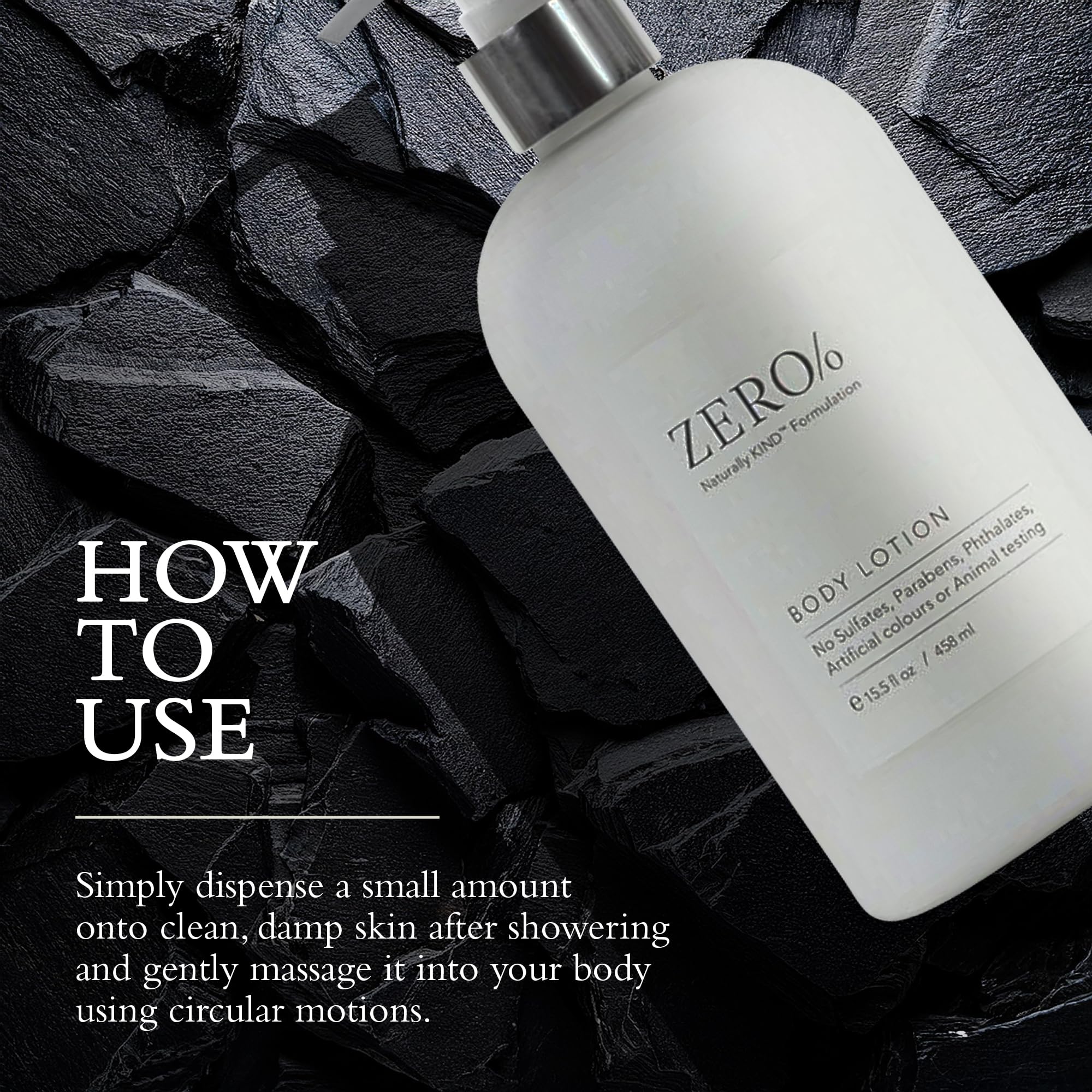 Gilchrist & Soames Zero% Unisex Body Lotion – 15.5oz | Light, Nourishing, Paraben-Free & Phthalate-Free