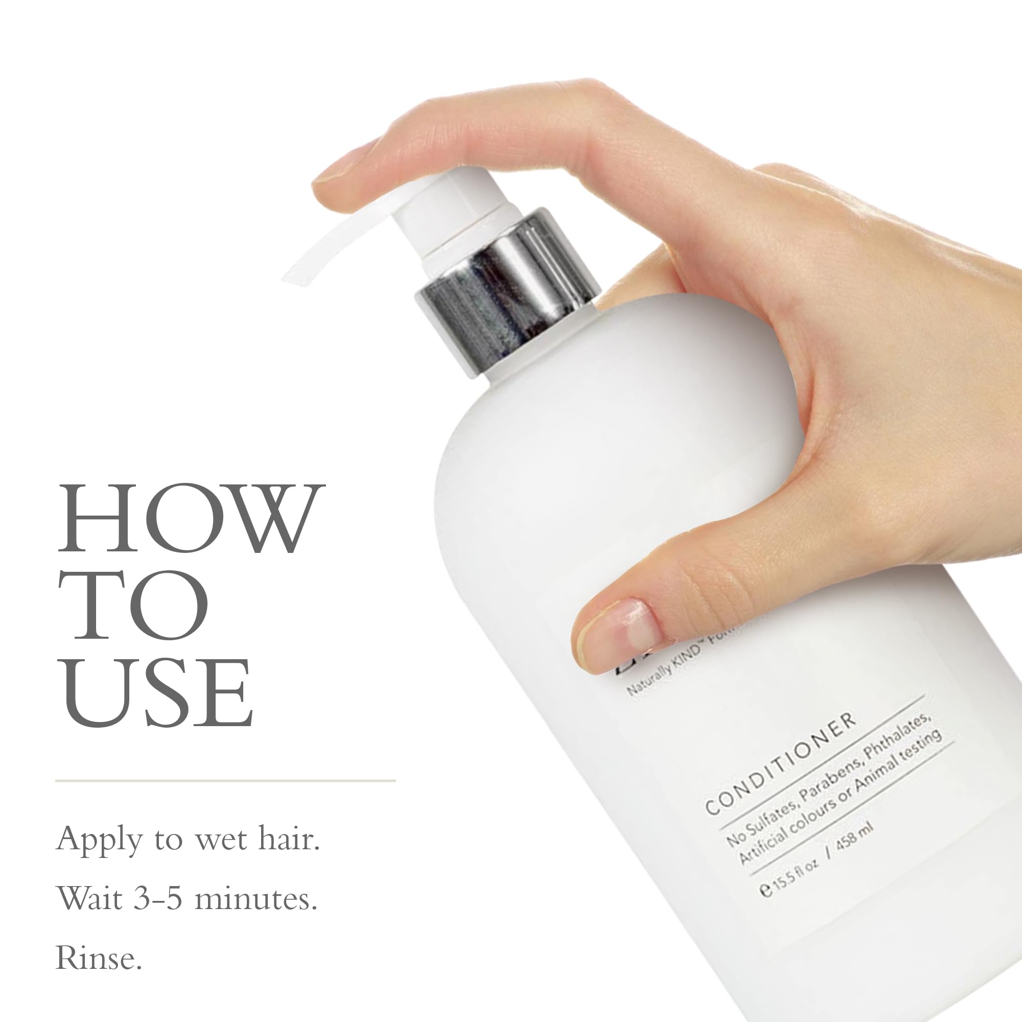 Gilchrist & Soames Zero% Unisex Conditioner – Natural, Sulfate-Free Hydration for All Hair Types (15.5 oz)