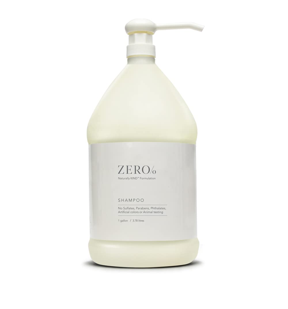 Gilchrist & Soames Zero% Unisex Shampoo - 1 Gallon | Light & Fresh, All Hair Types, Paraben-Sulfate-Phthalate Free
