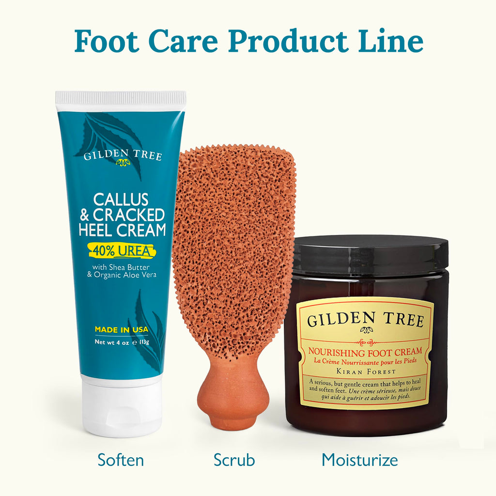 GILDEN TREE Urea Cream 40% for Feet | Maximum Strength Cracked Heel Treatment