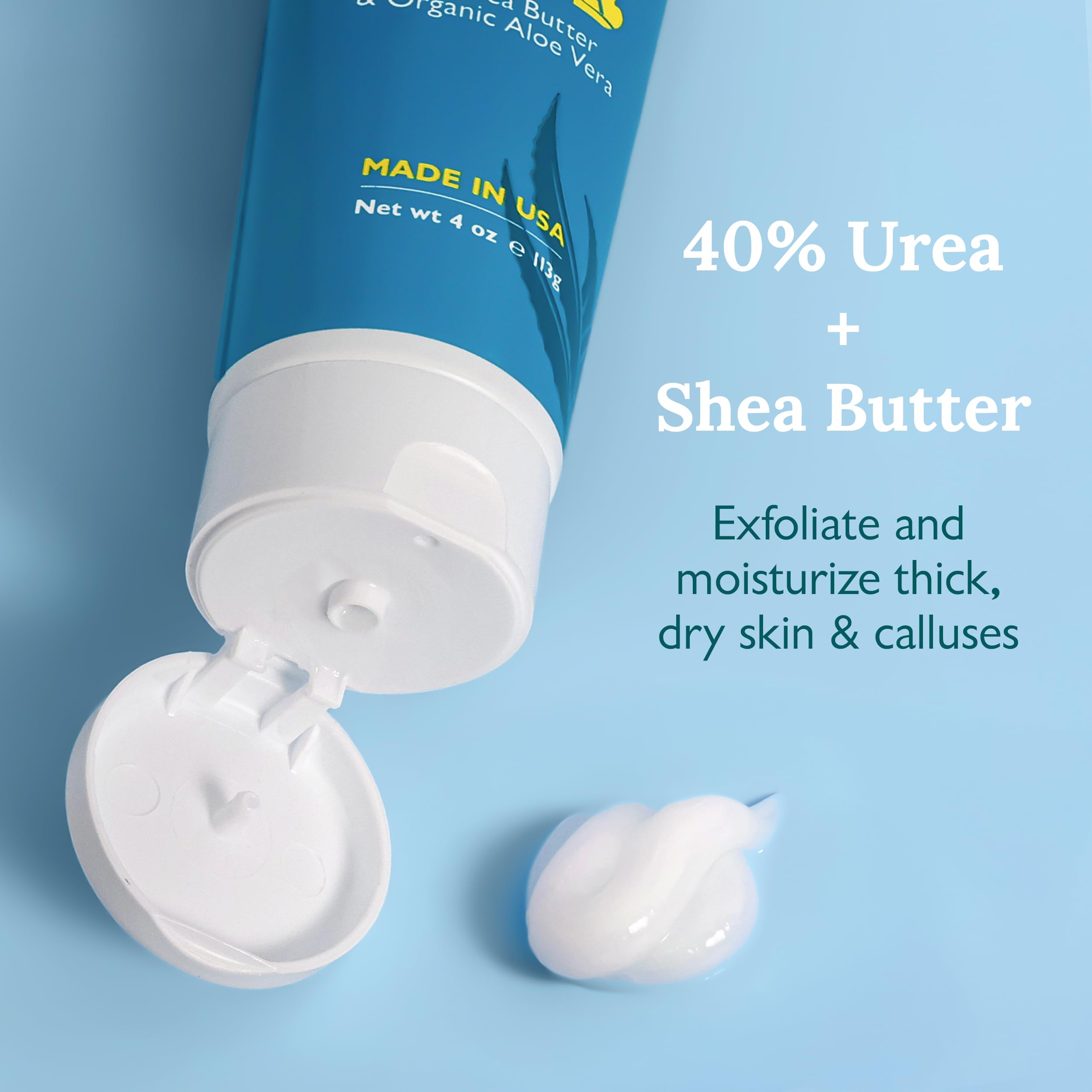 GILDEN TREE Urea Cream 40% for Feet | Maximum Strength Cracked Heel Treatment