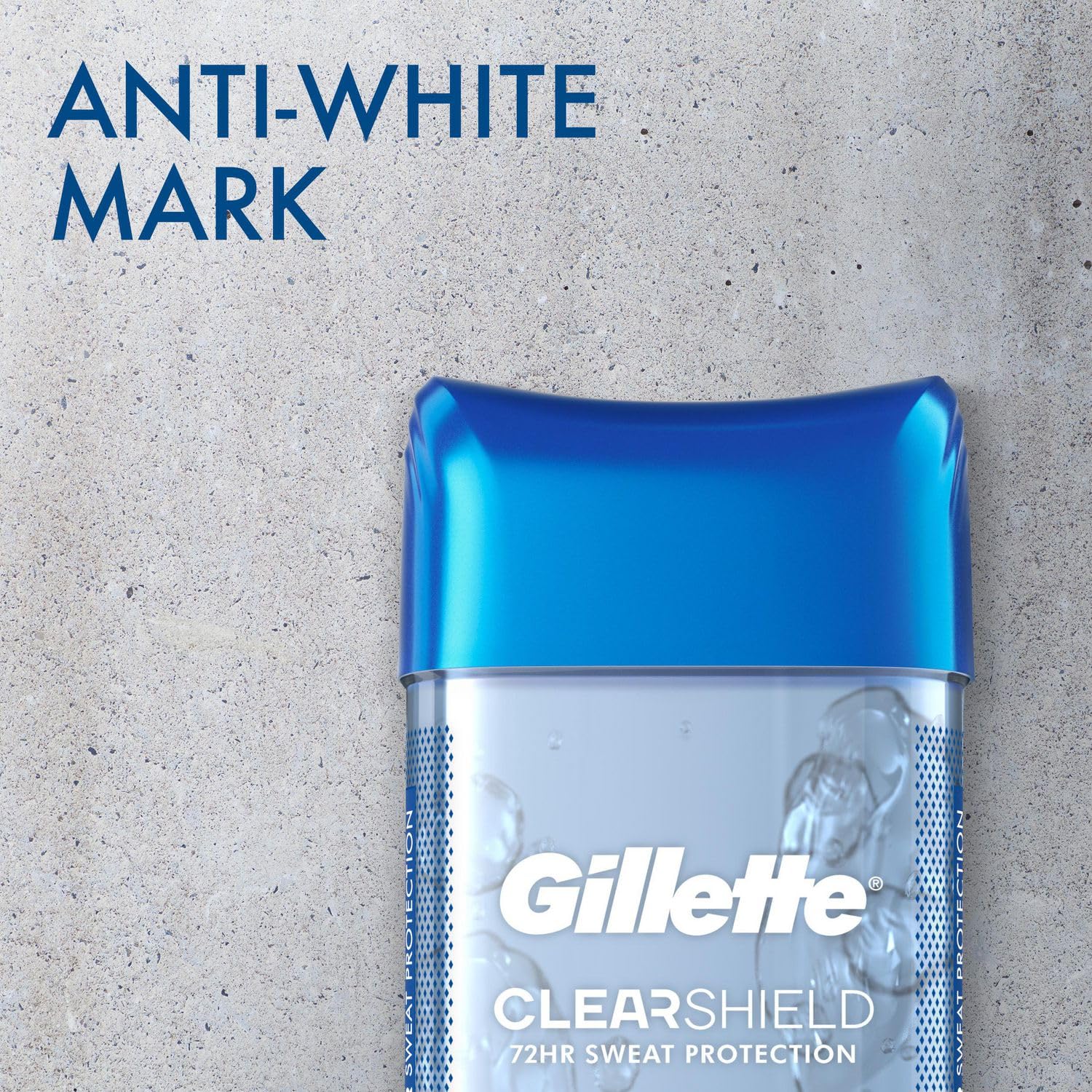 Gillette Clear + Dri-Tech Cool Wave Anti-Perspirant Deodorant (2) | Gel Formula, Dry Finish & Fresh Scent