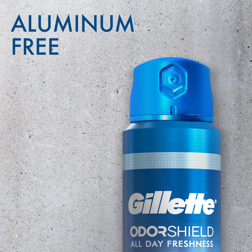 Gillette Aluminum Free Deodorant for Men | Dry Spray Tropical Breeze, 4.3 Oz (Pack of 3)