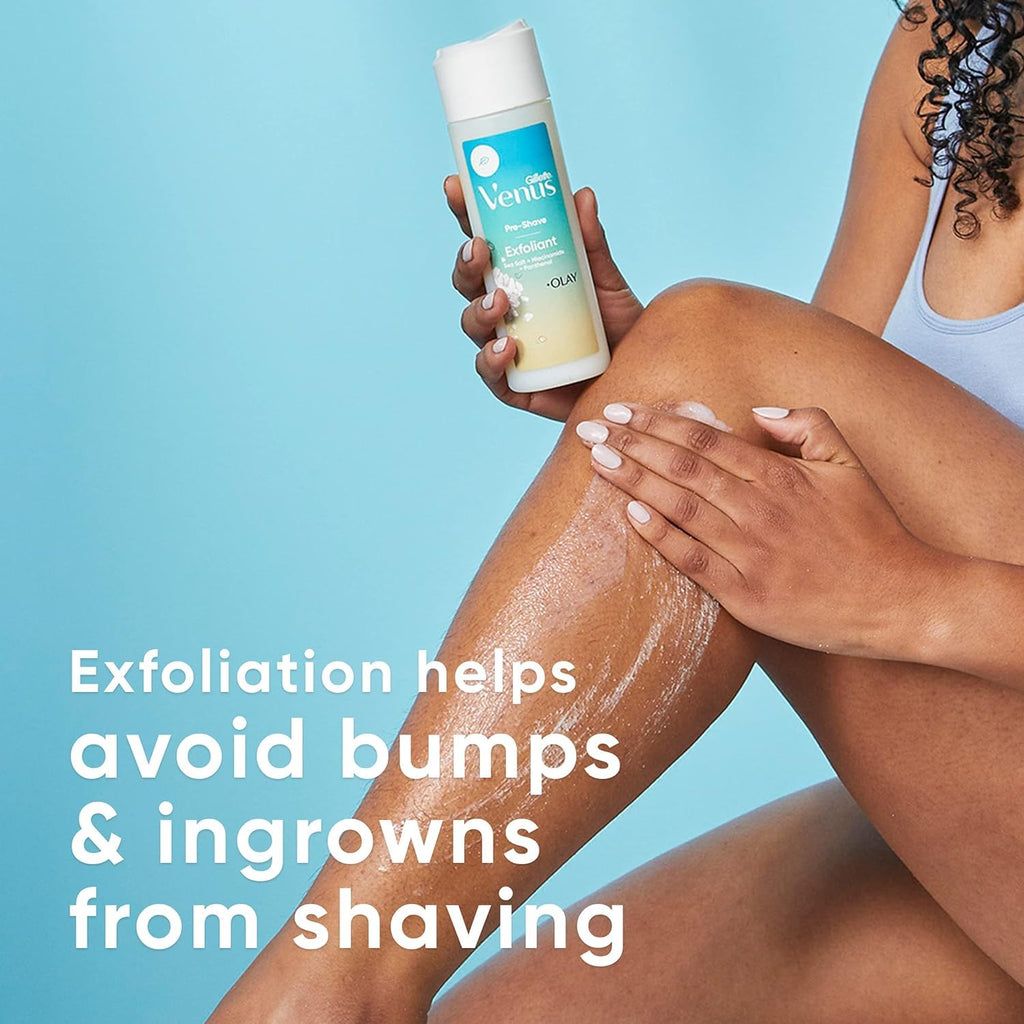 Gillette Venus Sea Salt Exfoliant Scrub – Pre-Shave & Skin Smoothing, 6.7 oz