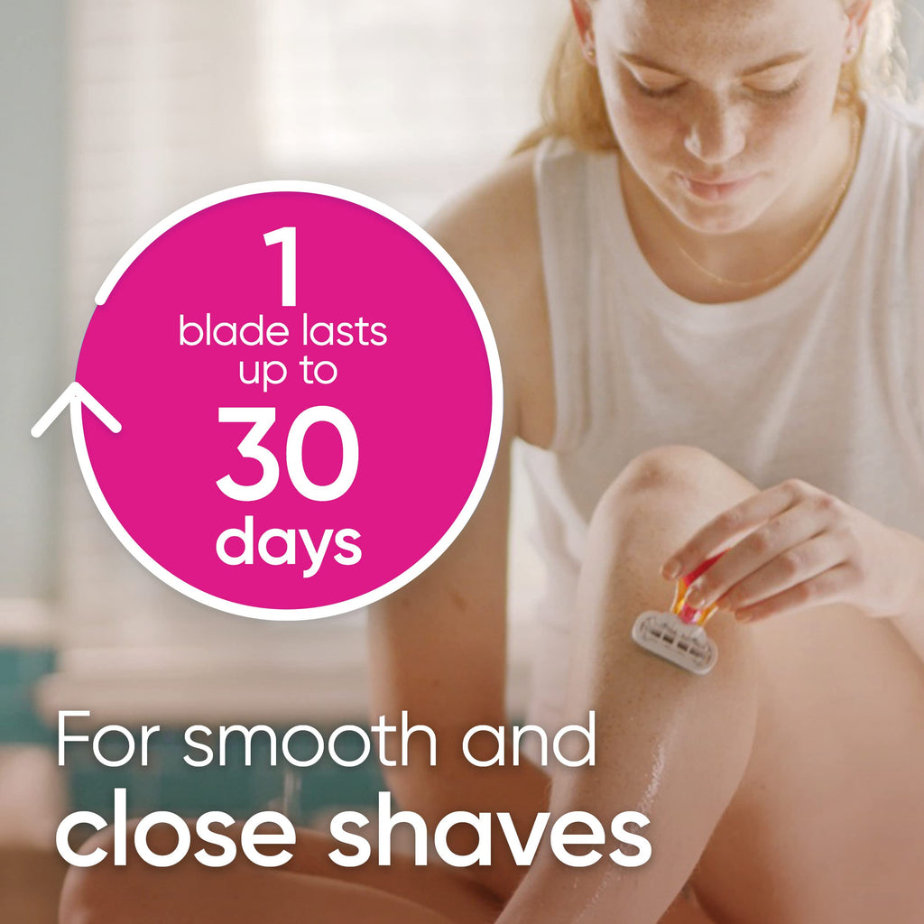Gillette Venus Snap Cosmo Pink – Portable Extra-Smooth On-The-Go Razor