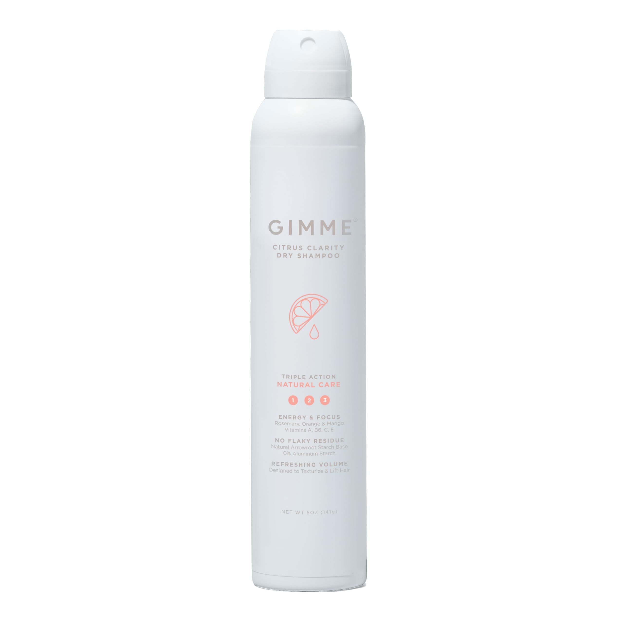 GIMME Beauty Dry Shampoo – All Hair Types (incl. Blonde) – Biotin, Aloe Vera & Keratin – UV Guard – Citrus Clarity