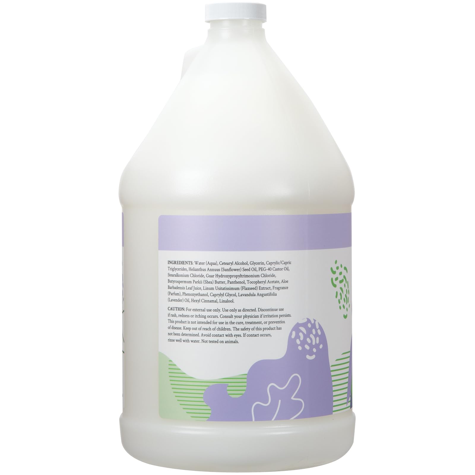 Ginger Lily Farms Botanicals Moisturizing Conditioner – Lavender Chamomile, 100% Vegan & Cruelty-Free, 1 Gallon Refill
