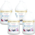 Ginger Lily Farms Botanicals Soothing Butter Lotion — Fragrance Free, 100% Vegan & Cruelty-Free, 1 Gallon Refill (Pack of 4)