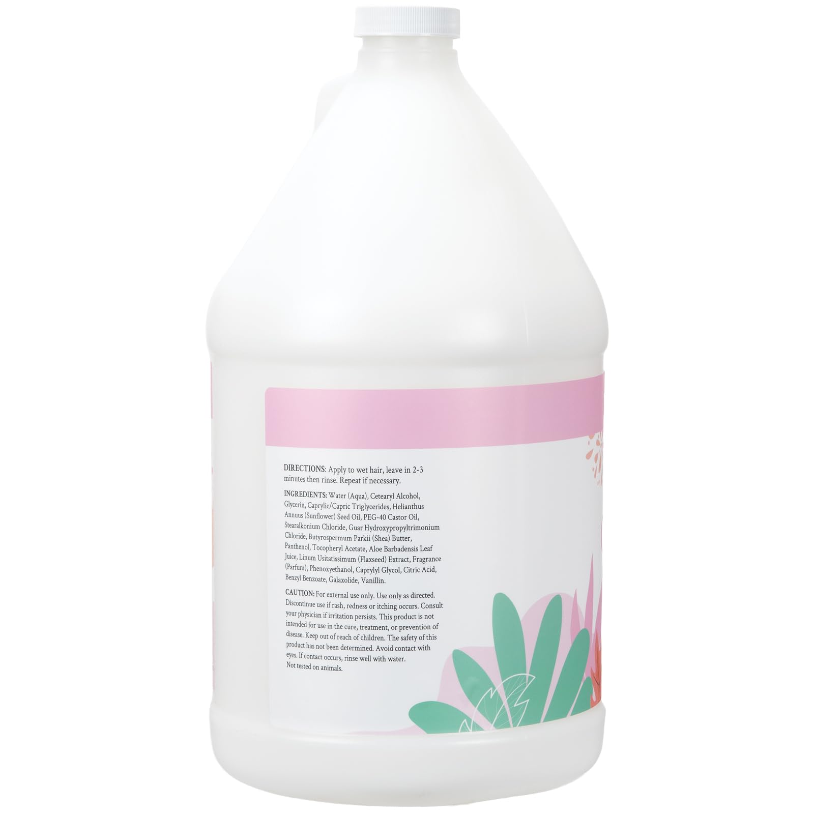 Ginger Lily Farms Botanicals Moisturizing Conditioner for Dry Hair – Vanilla Sugar Bliss, 1 Gallon Refill
