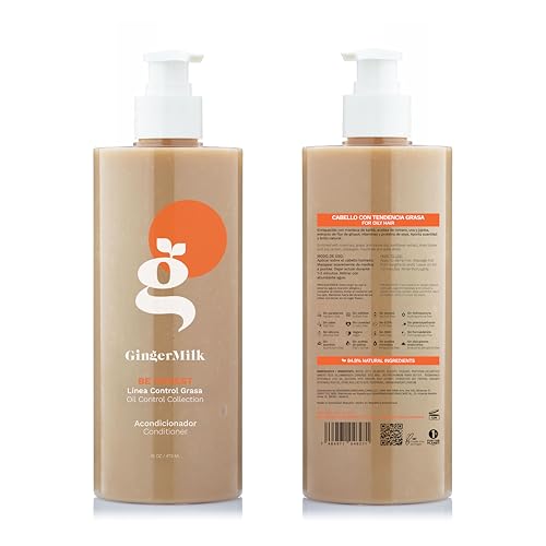BE HONEST Conditioner for All Hair Types | Free of Parabens, Salt, Alcohol, Sulfates | 16oz | Ginger Milk Natural Care