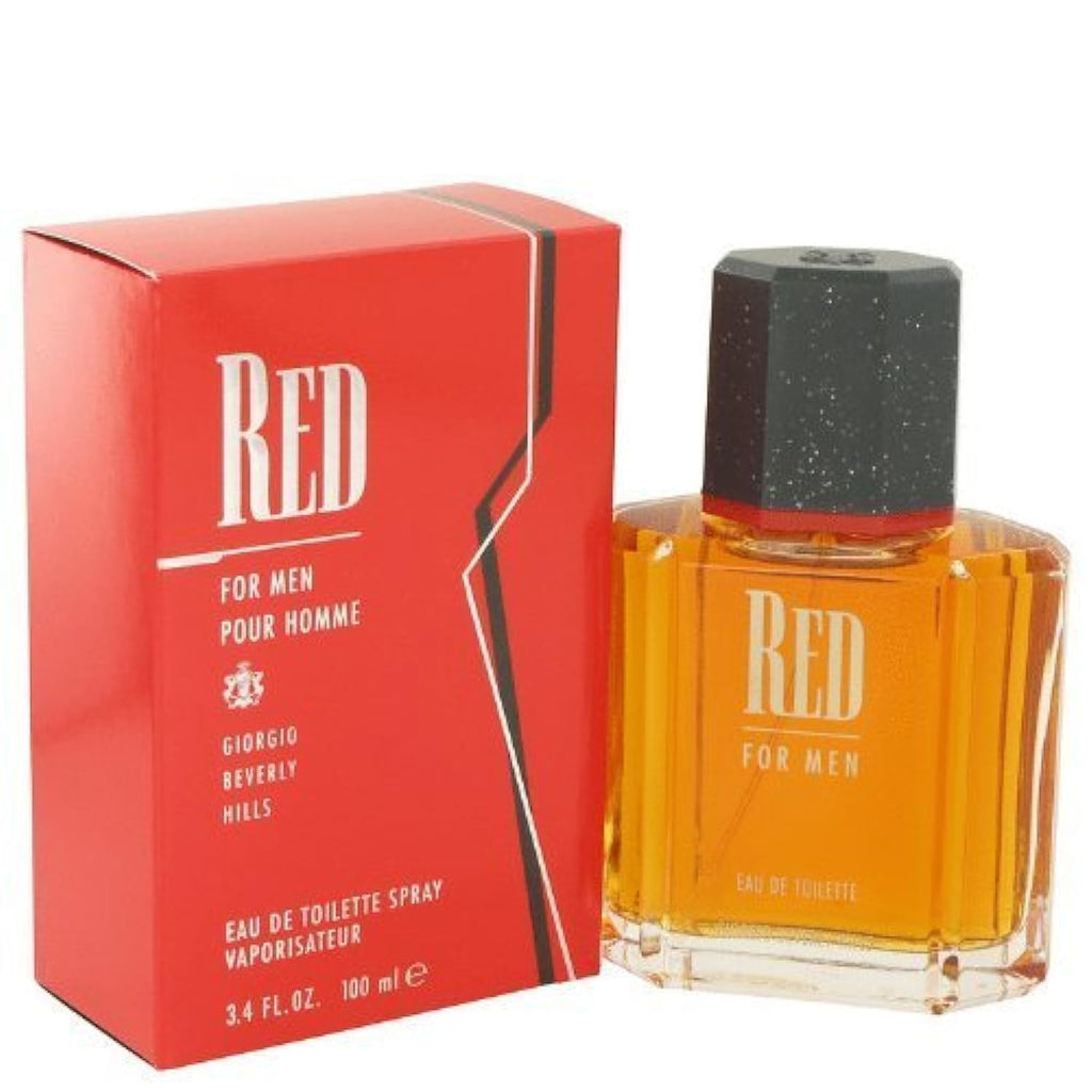 Giorgio Beverly Hills Red Eau de Toilette for Men – 3.4 fl oz
