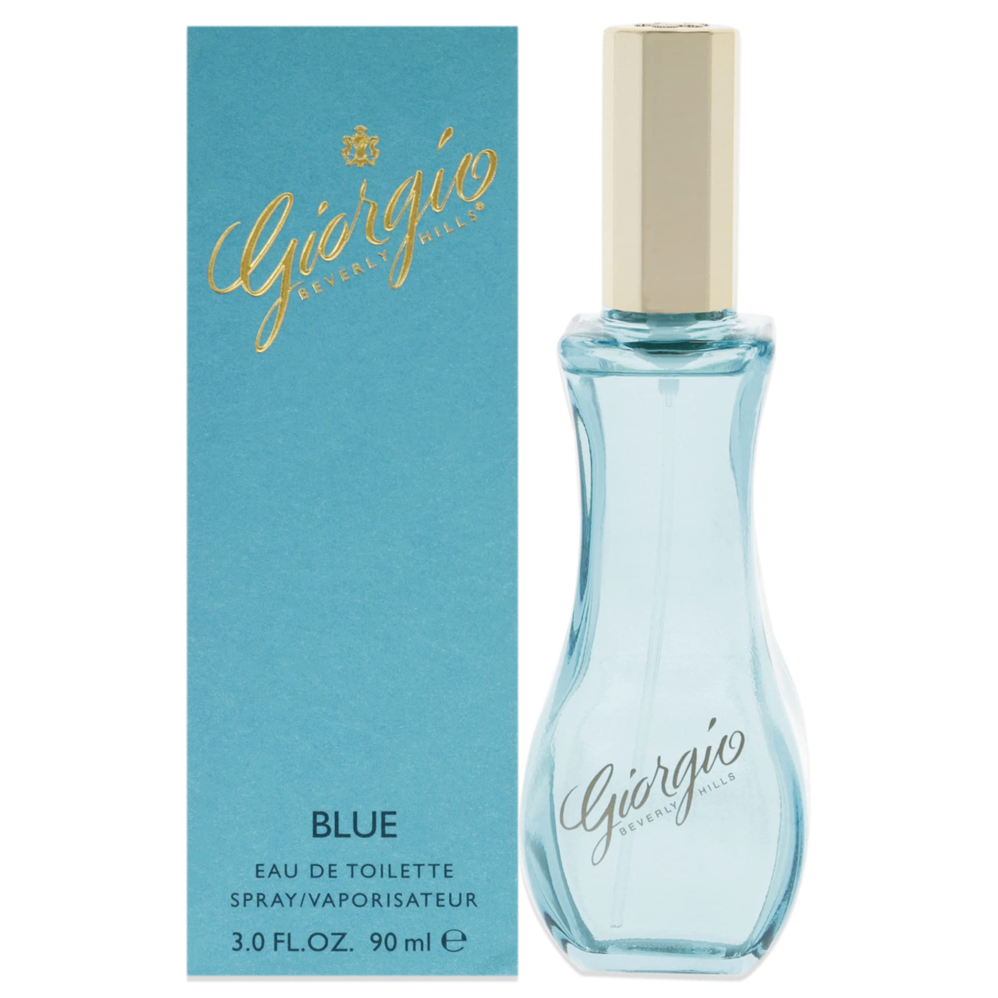 Giorgio Blue Eau de Toilette for Women - Giorgio Beverly Hills, 3.0 oz