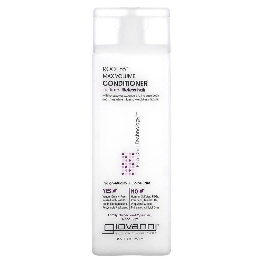 Giovanni Root 66 Max Volume Conditioner | Sulfate Free, Color Safe Moisturizing Hair Care