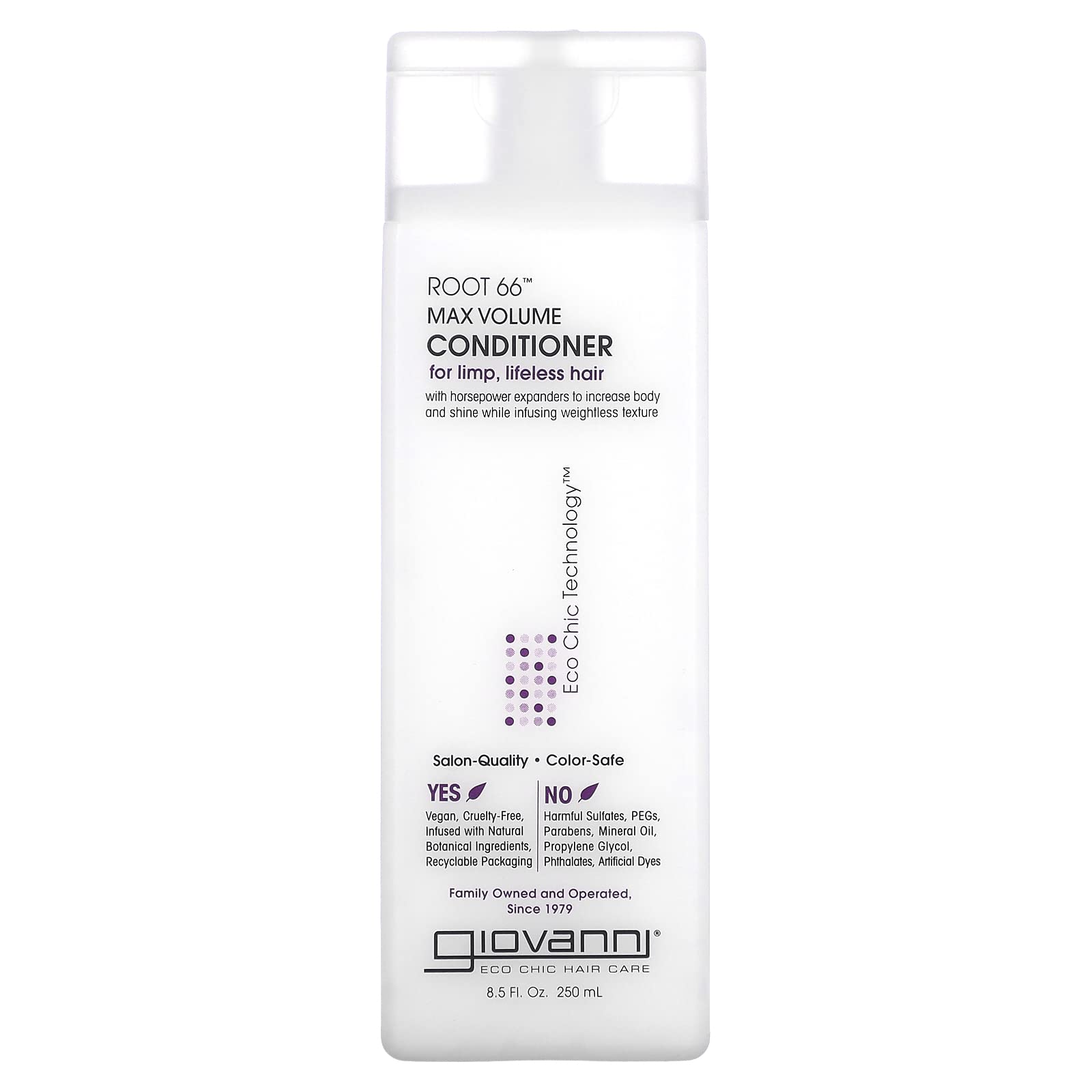 Giovanni Root 66 Max Volume Conditioner | Sulfate Free, Color Safe Moisturizing Hair Care