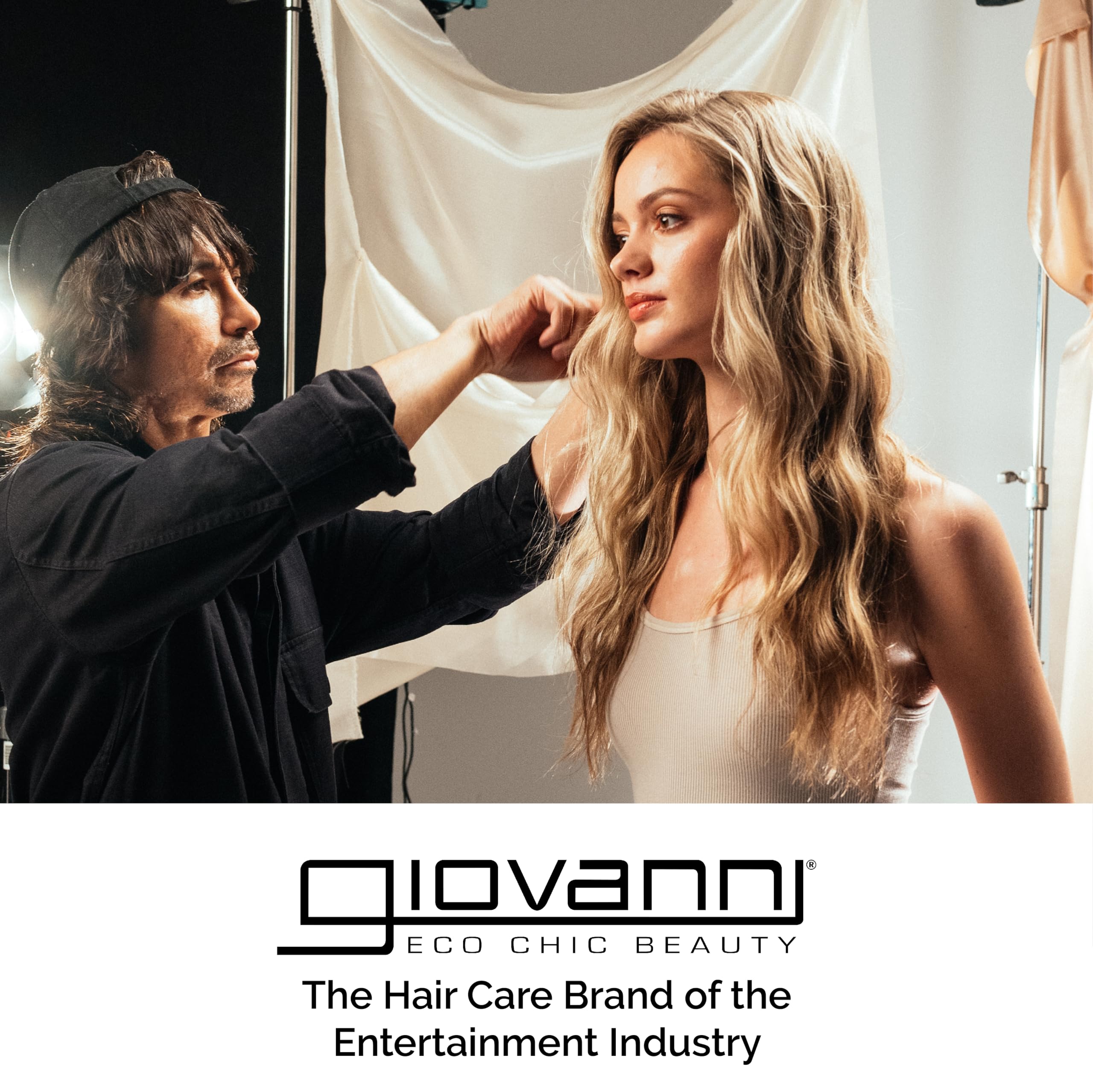 GIOVANNI Shine of the Times Finishing High-Gloss Hair Mist – Anti-Frizz, Color Safe, 4.3 oz (3 Pack)