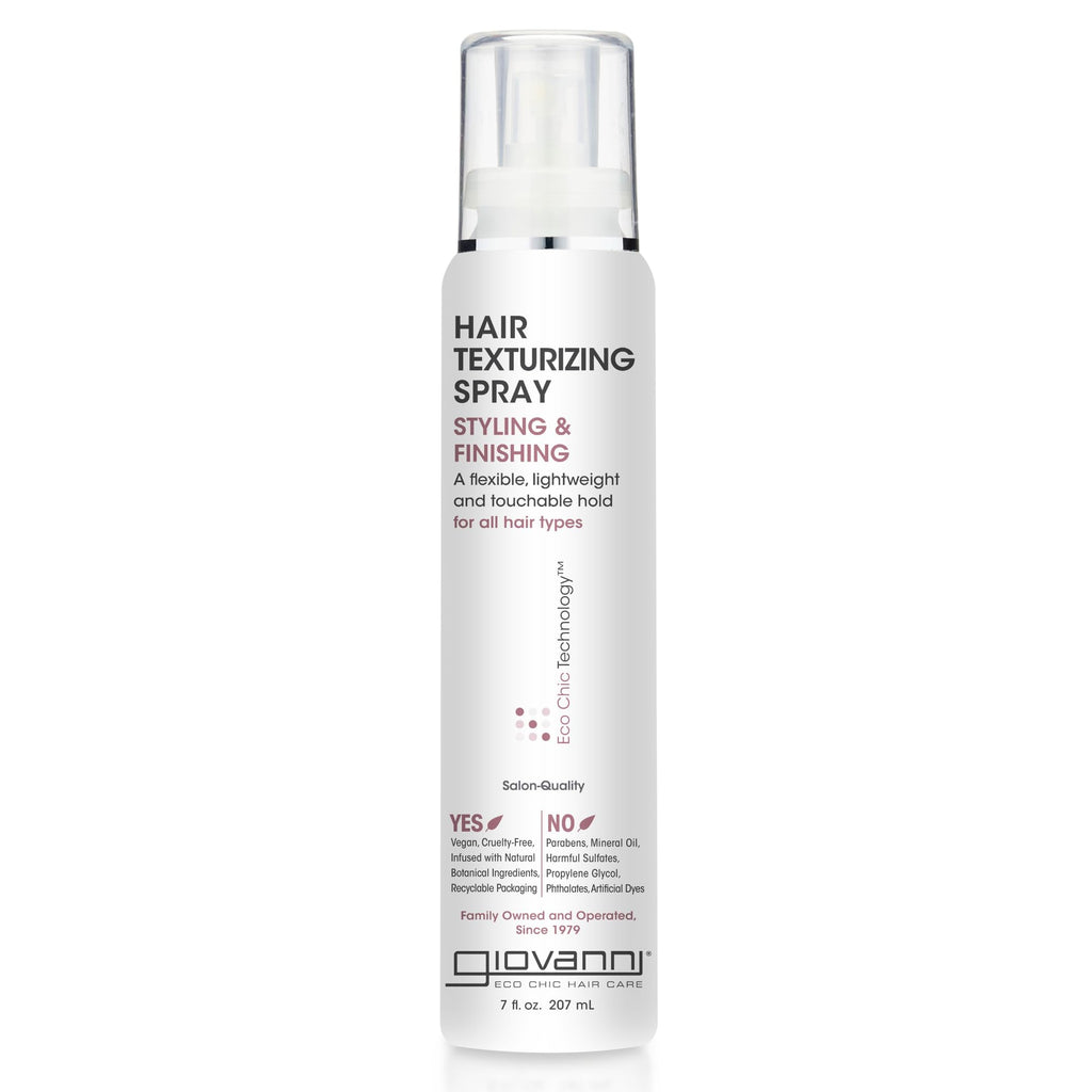 GIOVANNI Hair Texturizing Spray - Flexible Hold, Defines, Smooths Frizz | For All Hair Types | 7 oz