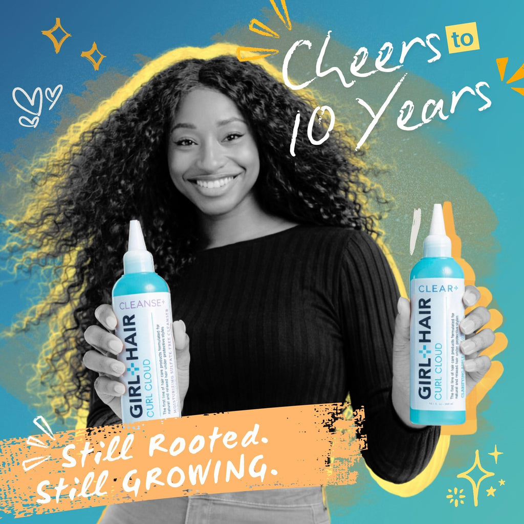 GIRL+HAIR REFRESH+ Daily Hydrating Hair Milk — Aloe Vera, Biotin & Coconut Water | 10.1 Fl Oz