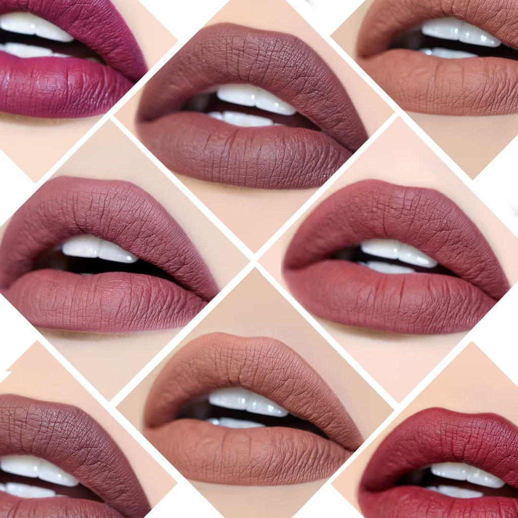 Girlactik Allure Lip Paint Matte Liquid Lipstick – Long-Lasting, Smooth, Pigmented (7.5 ml)