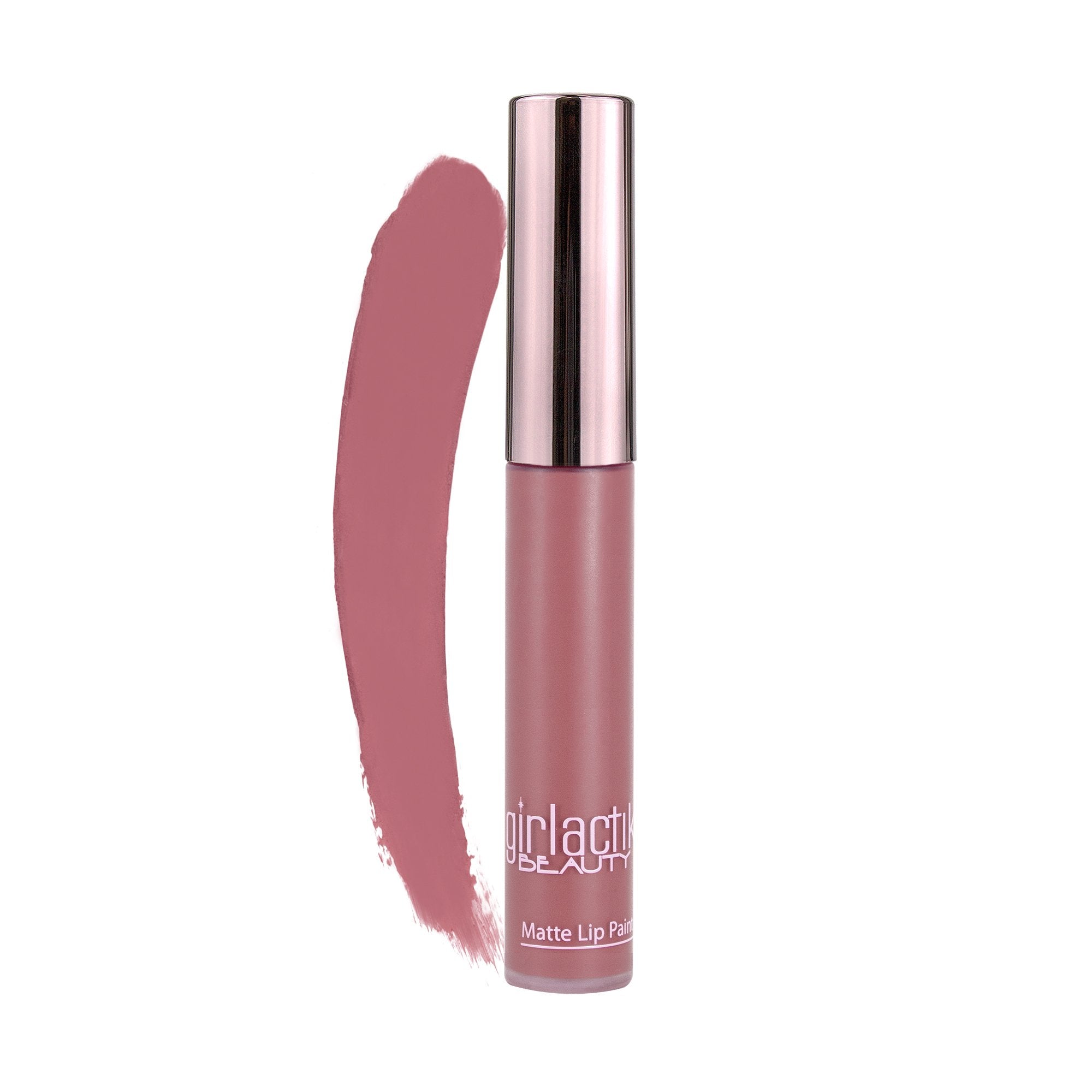 Girlactik Allure Lip Paint Matte Liquid Lipstick – Long-Lasting, Smooth, Pigmented (7.5 ml)