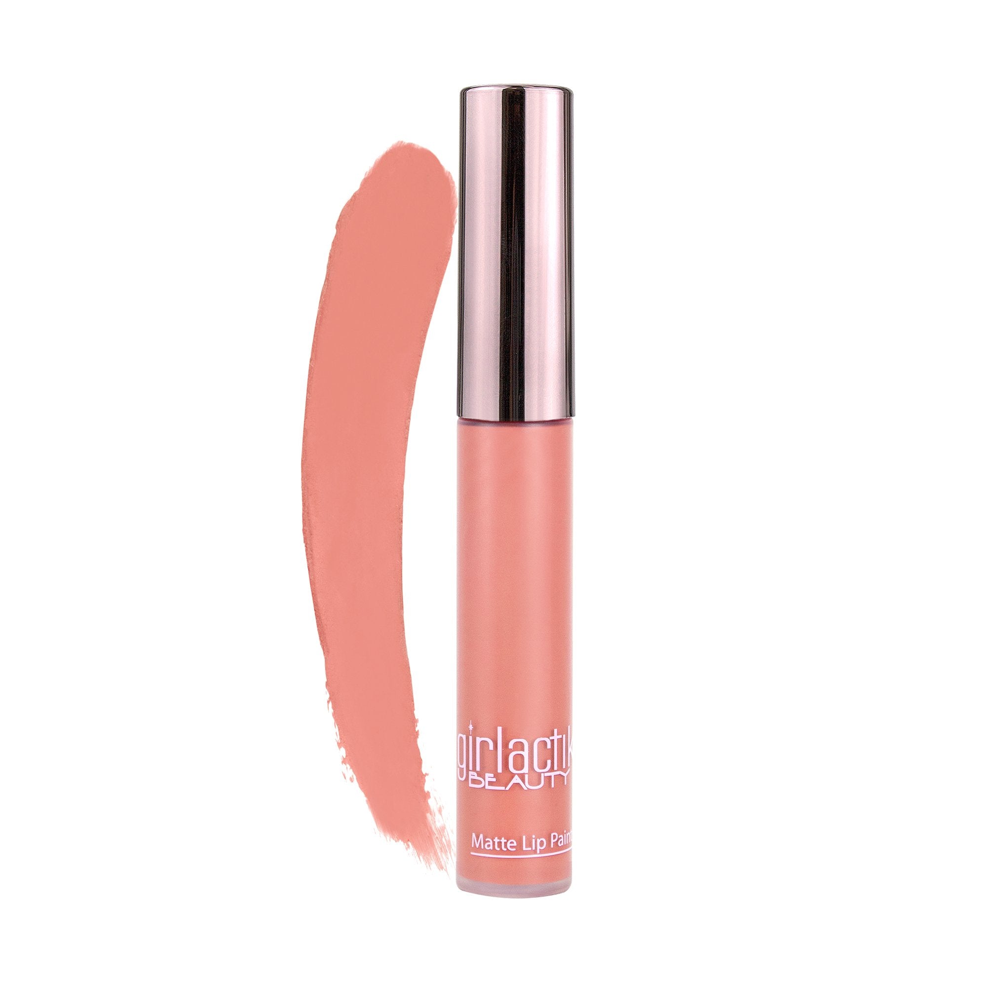 Girlactik Allure Long-Lasting Matte Lip Paint – Smooth, Pigmented Lipstick (7.5 ml)