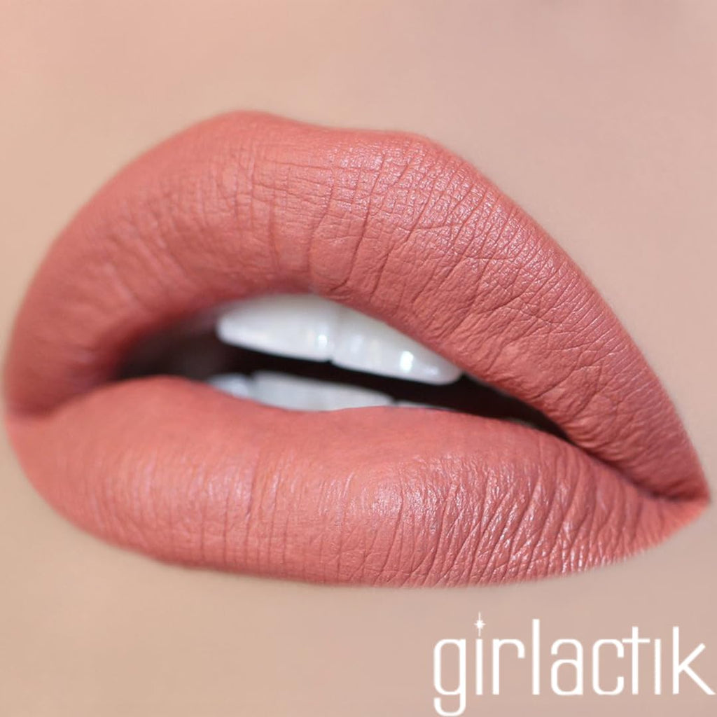 Girlactik Allure Long-Lasting Matte Lip Paint – Smooth, Pigmented Lipstick (7.5 ml)